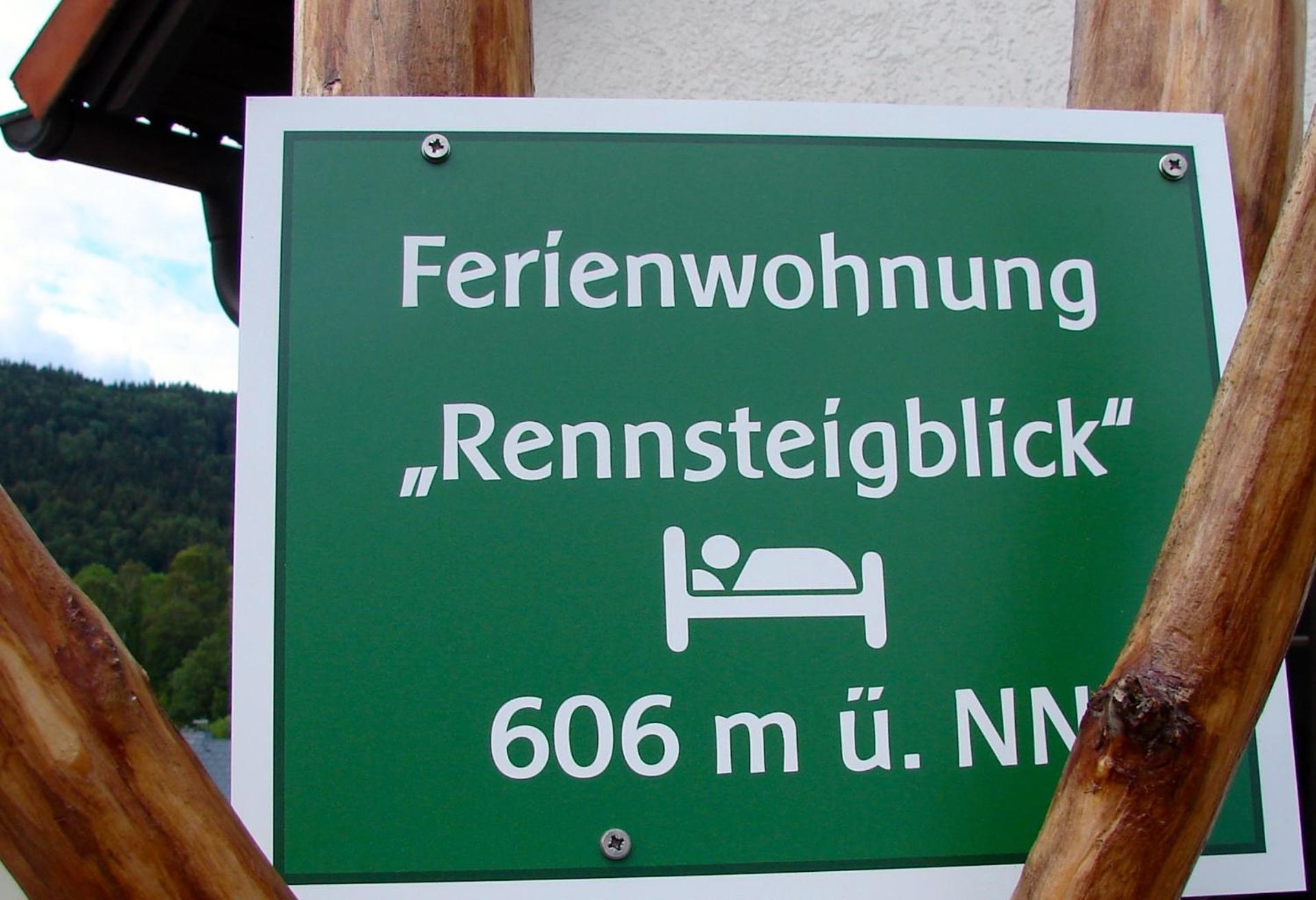 Ferienwohnung Rennsteigblick 苏尔 外观 照片